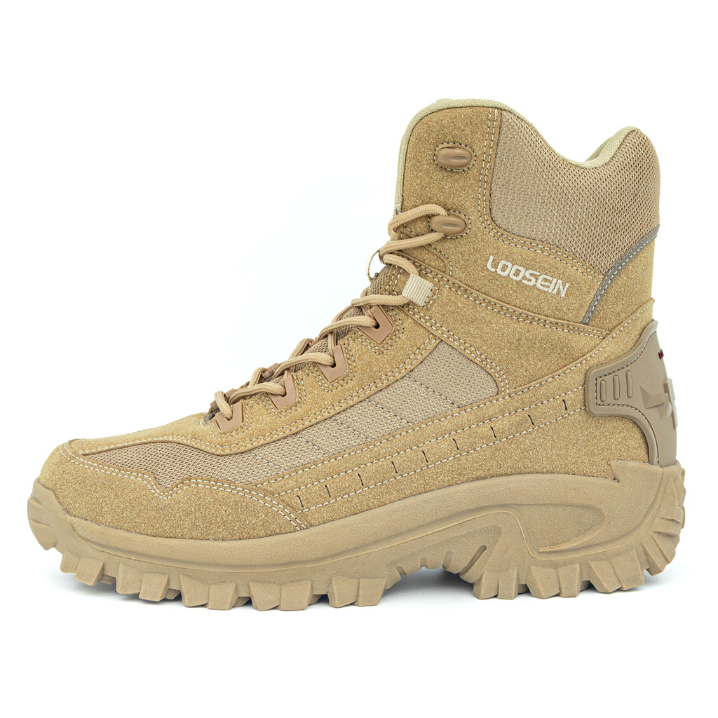 Mens Orthopedic Support Anti-Puncture Work Boots Waterproof Anti-Sprain Hiking Boots