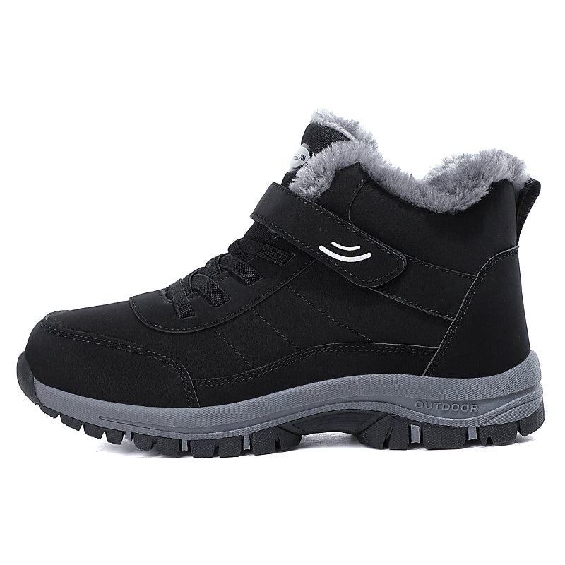 Men’s Waterproof Winter Boots | Warm Lining, Non-Slip Sole, Wide Fit