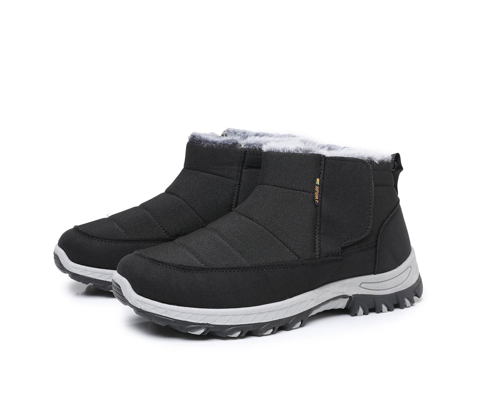 Unisex Fall/Winter Thermal-Lined Snow Boots – Waterproof, Non-Slip All-Terrain Hiking & Casual Shoes with Arch Support