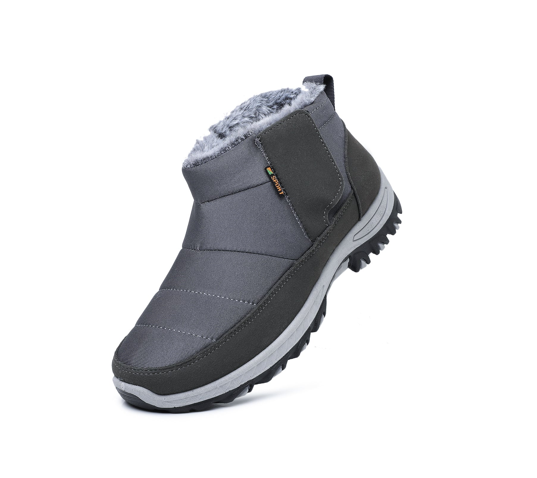 Unisex Fall/Winter Thermal-Lined Snow Boots – Waterproof, Non-Slip All-Terrain Hiking & Casual Shoes with Arch Support