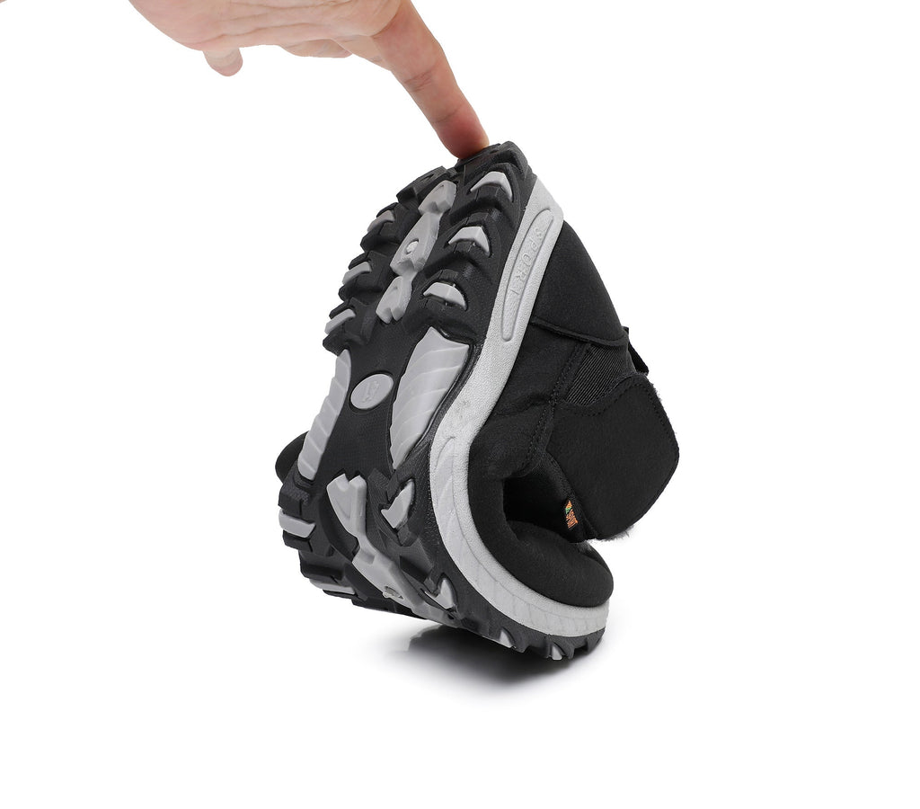 Unisex Fall/Winter Thermal-Lined Snow Boots – Waterproof, Non-Slip All-Terrain Hiking & Casual Shoes with Arch Support