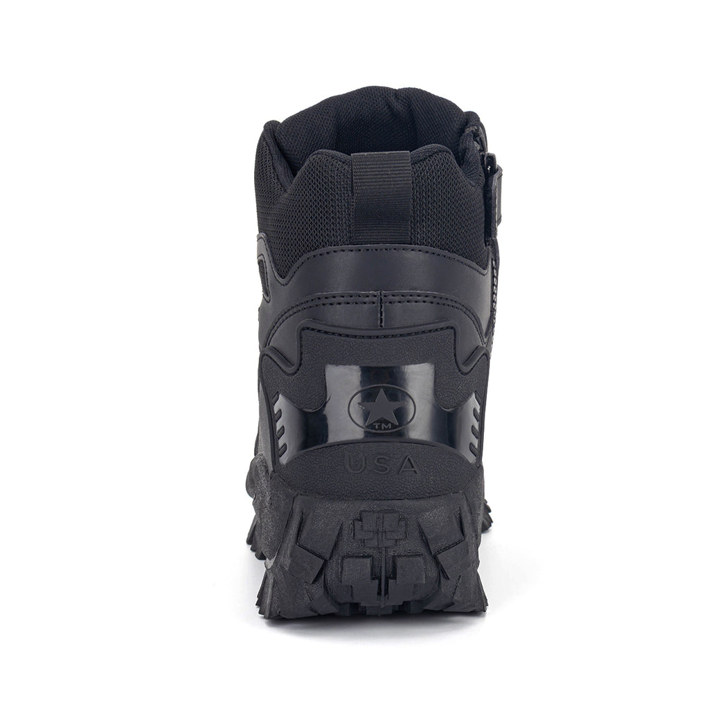 Men Ankle Support Waterproof Non-Slip Hiking Boots Anti-Puncture Anti-Sprain Work Boots