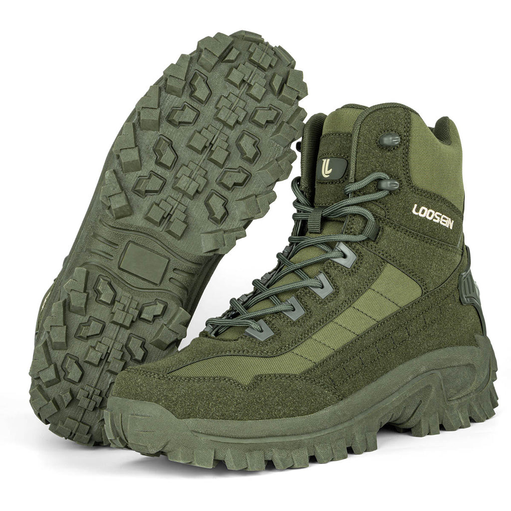 Mens Orthopedic Support Anti-Puncture Work Boots Waterproof Anti-Sprain Hiking Boots