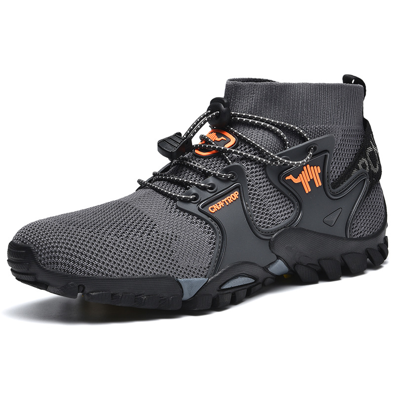 Men's Brand Hiking Shoes Outdoor Shoes Waterproof Non-slip Nnti-sprain