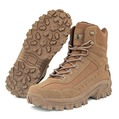 Mens Orthopedic Support Anti-Puncture Work Boots Waterproof Anti-Sprain Hiking Boots